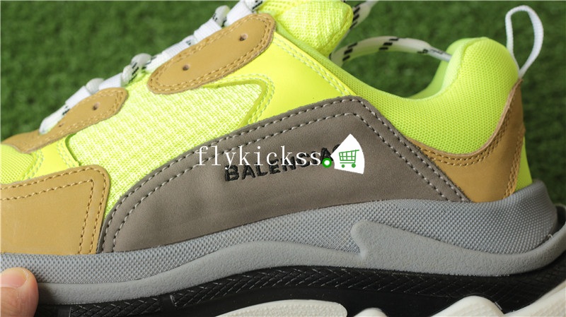 Balenciaga Triples Fall Winter Sneaker Neon Green